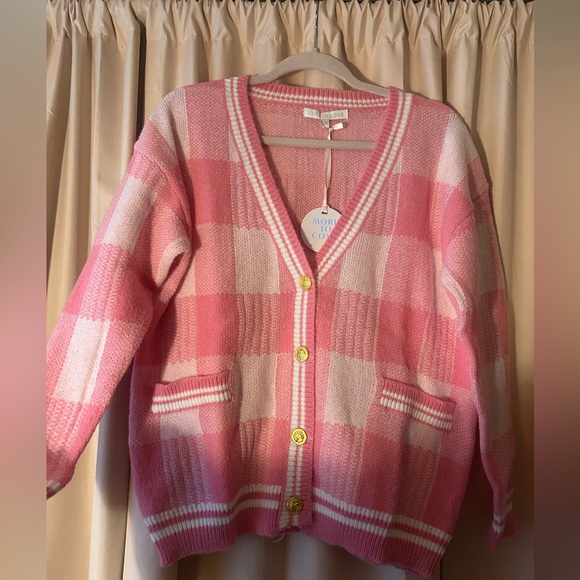 Bonnie Cardigan in Pink- MORE TO COME - Picture 3 of 5